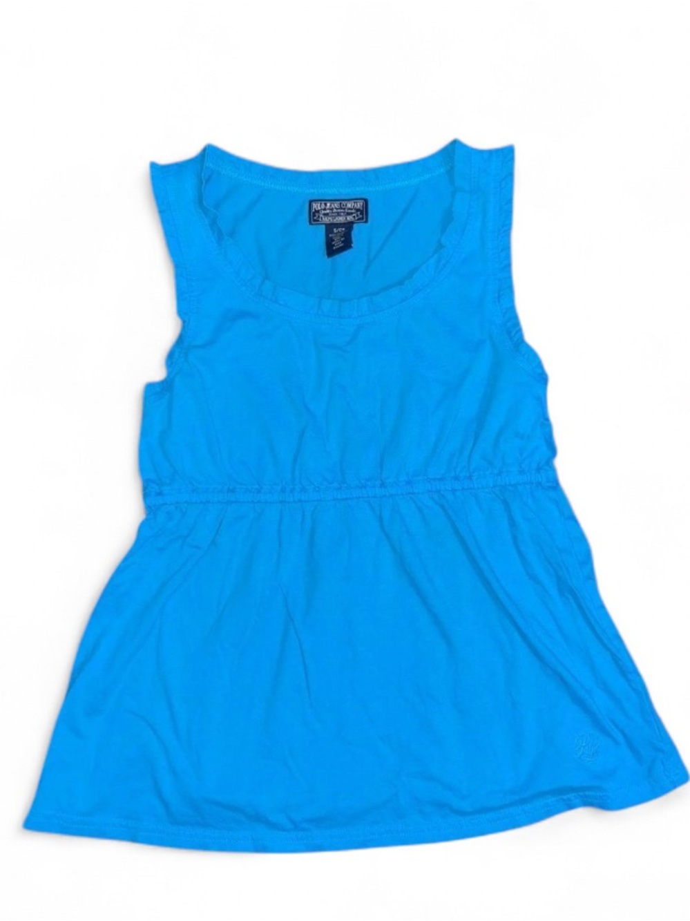 Polo by Ralph Lauren Bright Blue Sleeveless Tank Top